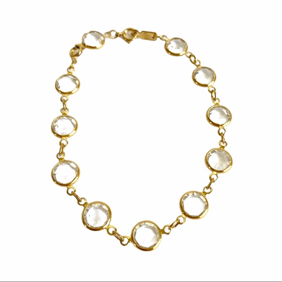 Swarovski Jewelry - Swarovski Crystal Swan Tag By The Yard Bracelet